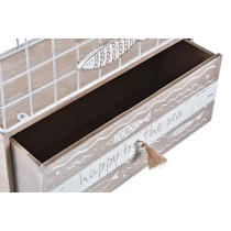 Mortier de cuisine DKD Home Decor Bois Métal 26,5 x 10,5 x 28,5 cm Poissons