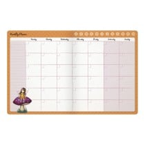 Agenda Gorjuss Fireworks (11.5 x 14.5 x 2 cm)