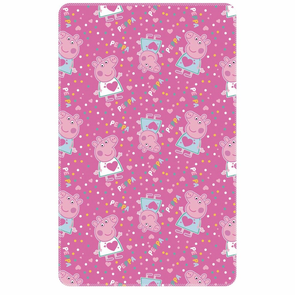 Decke Peppa Pig Cosy Corner Rosa (95 x 150 cm)