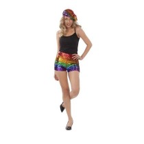 Déguisement pour Adultes My Other Me Shorts Rainbow Multicouleur Taille 40