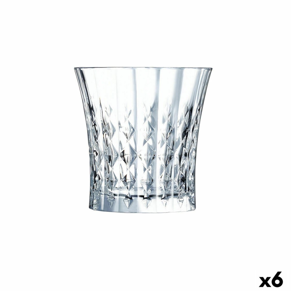 Verre Cristal d’Arques Paris Lady Diamond Transparent verre (270 ml) (Pack 6x)