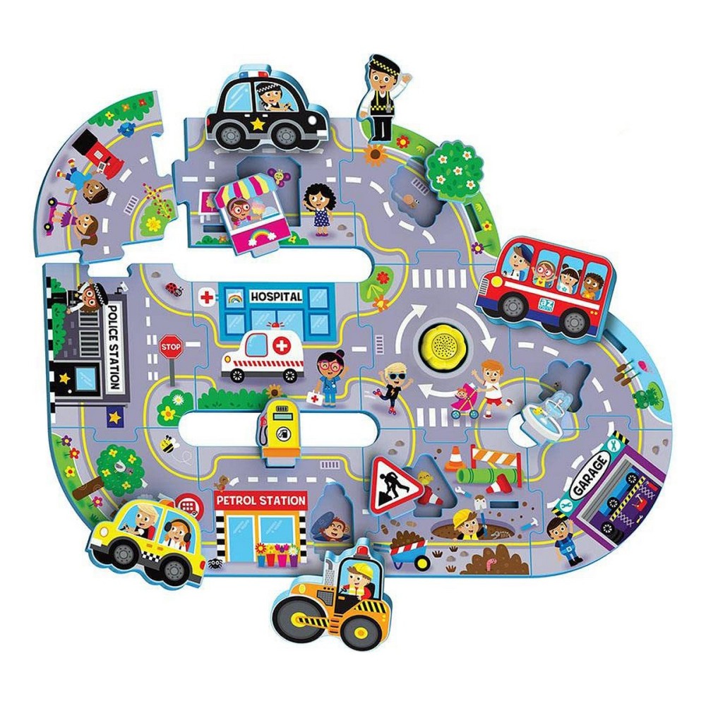 Puzzle Enfant Reig Busy City 11 Pièces