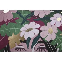 Bild DKD Home Decor 103 x 4,5 x 143 cm Blomster Skandinavisch (2 Stück)