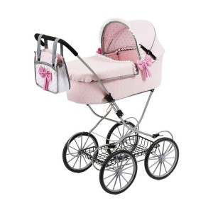 Poussette pour poupées Reig Dolls Pram Rose 64 cm