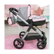 Doll Stroller Reig Stule Pram Grey 63 cm