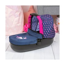 Doll Stroller Reig Stule Pram Navy Blue 63 cm