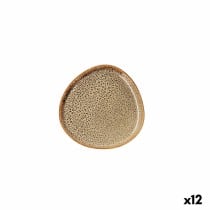 Assiette plate Bidasoa Ikonic Céramique Marron (11 x 11 x 11 cm) (Pack 12x)