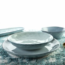 Assiette creuse Quid Boreal Bleu Céramique 21 cm (6 Unités)