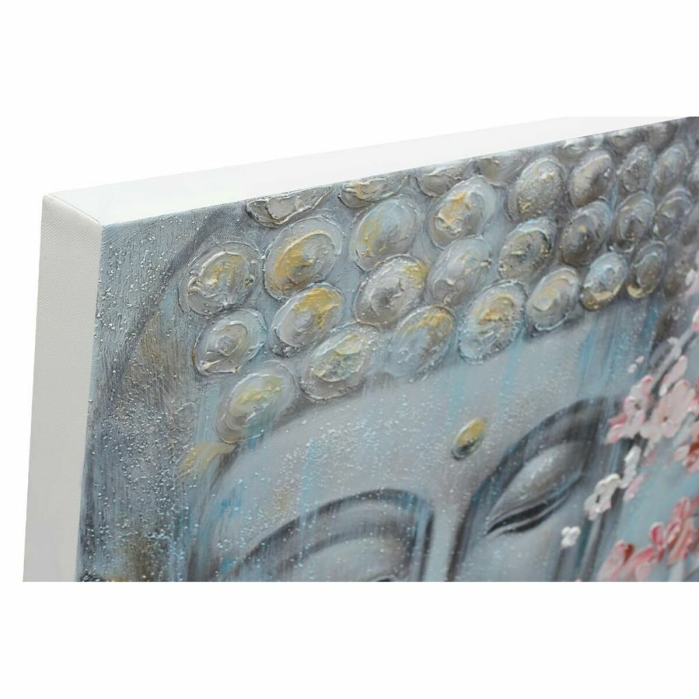 Leinwand DKD Home Decor 120 x 2,8 x 80 cm Buddha Orientalisch (2 Stück)