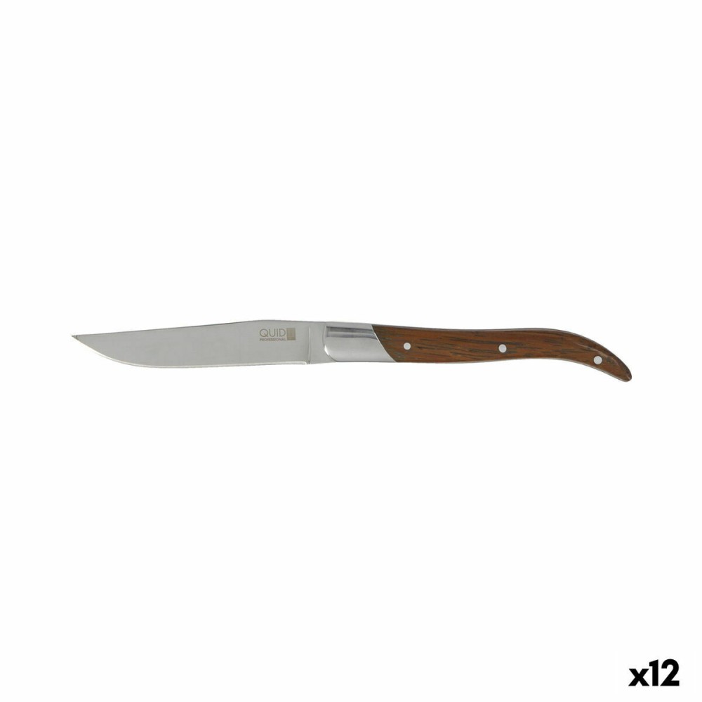 Couteau à viande Quid Professional Narbona Métal Bicolore 12 Unités (Pack 12x)