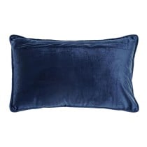 Coussin DKD Home Decor Bleu 50 x 10 x 30 cm Fleurs