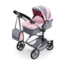 Puppenwägelchen Reig Pram Neo Pro Grau 57 cm