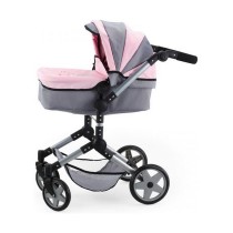 Doll Stroller Reig Pram Neo Pro Grey 57 cm