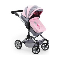 Doll Stroller Reig Pram Neo Pro Grey 57 cm