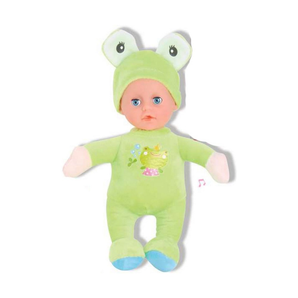 Bébé poupée Reig Jouet Peluche Grenouille 25 cm