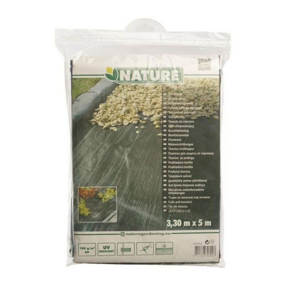 Weed control mesh Nature Black 100 g/m² 3,30 x 5 m