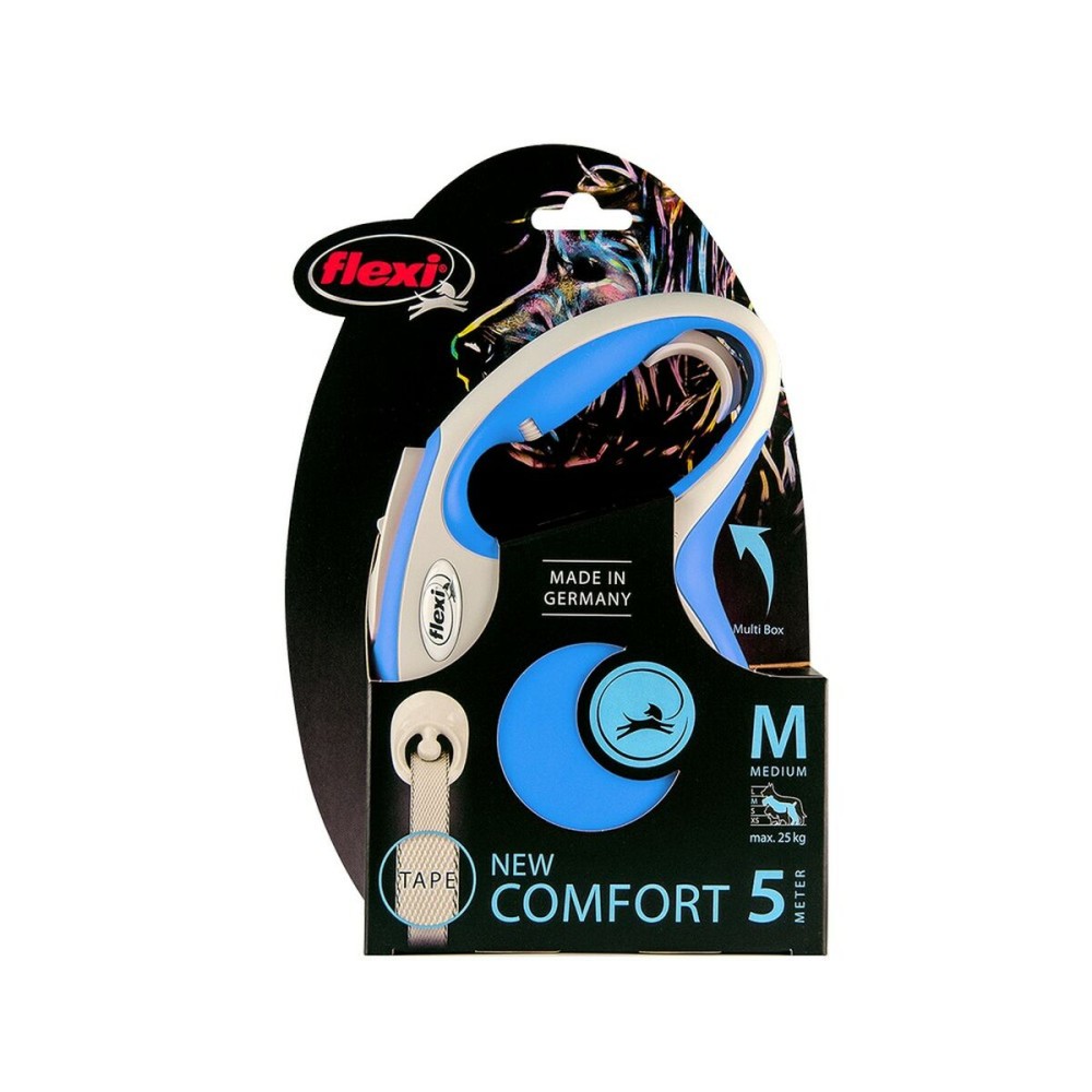 Dog Lead Flexi New Comfort L Blue (5 m)