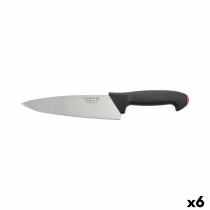 Couteau Chef Sabatier Pro Tech Acier Métal 20 cm (Pack 6x)