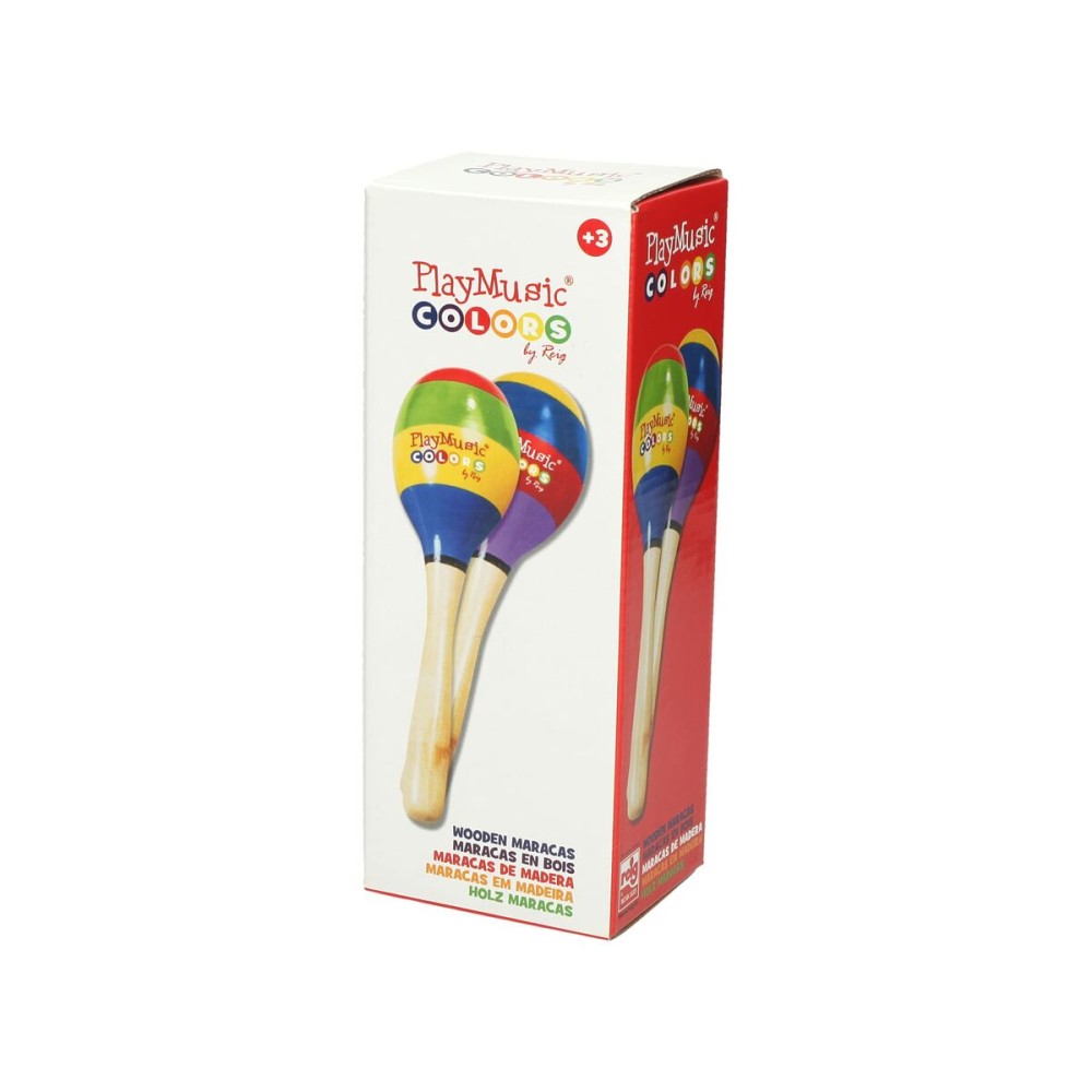 Maracas Reig Multicouleur Bois Plastique 20 cm