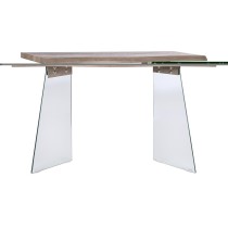 Console DKD Home Decor Verre Bois MDF (120 x 40 x 76 cm)