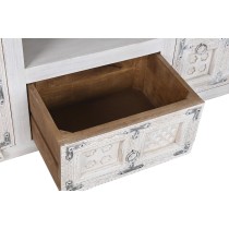 TV furniture DKD Home Decor White Wood Mango wood 151 x 40 x 60 cm