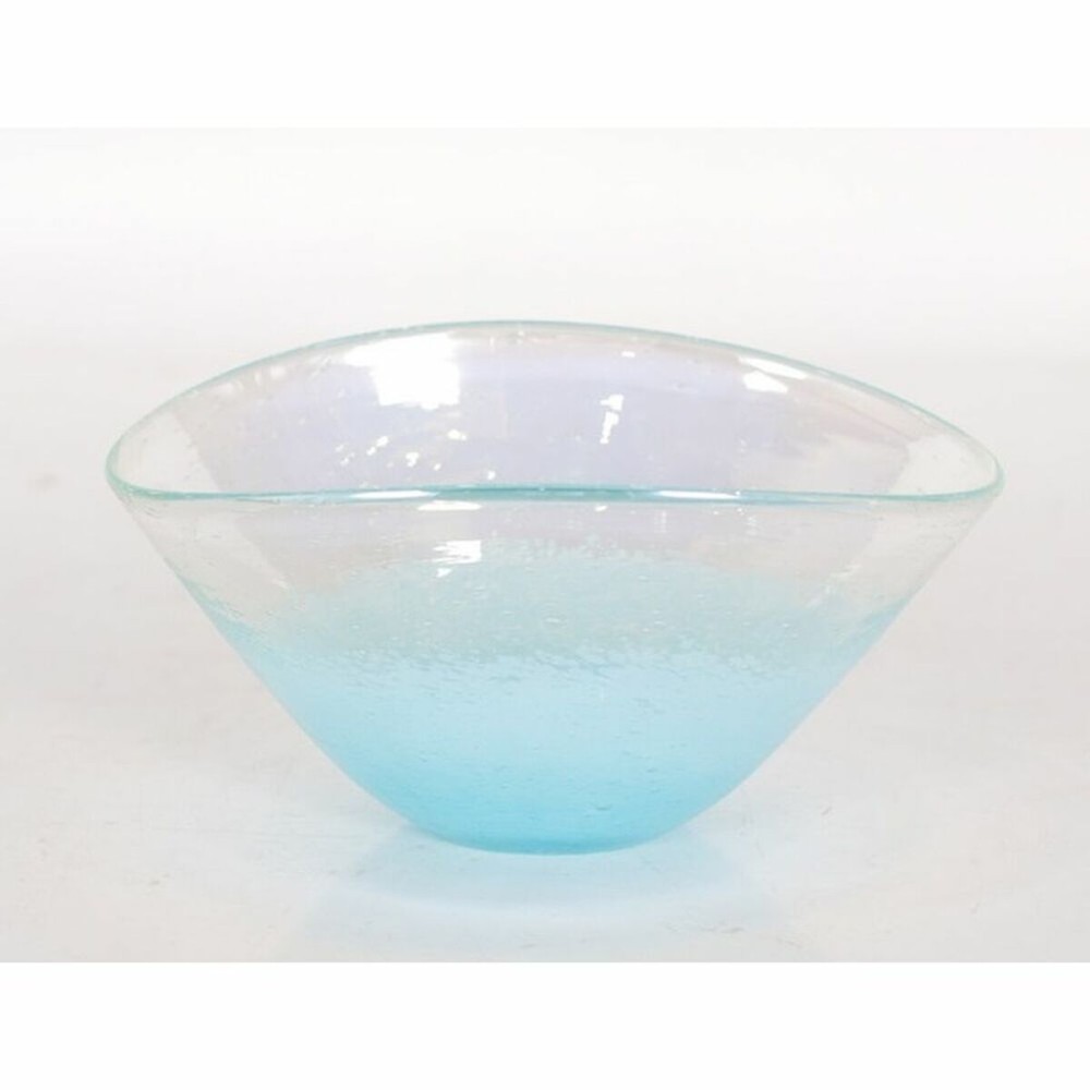 Centerpiece DKD Home Decor Blue Transparent Mediterranean 27 x 20 x 15,5 cm