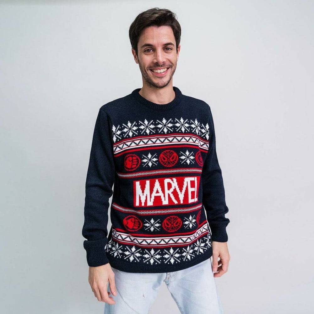 Unisex Jumper Marvel Dark blue