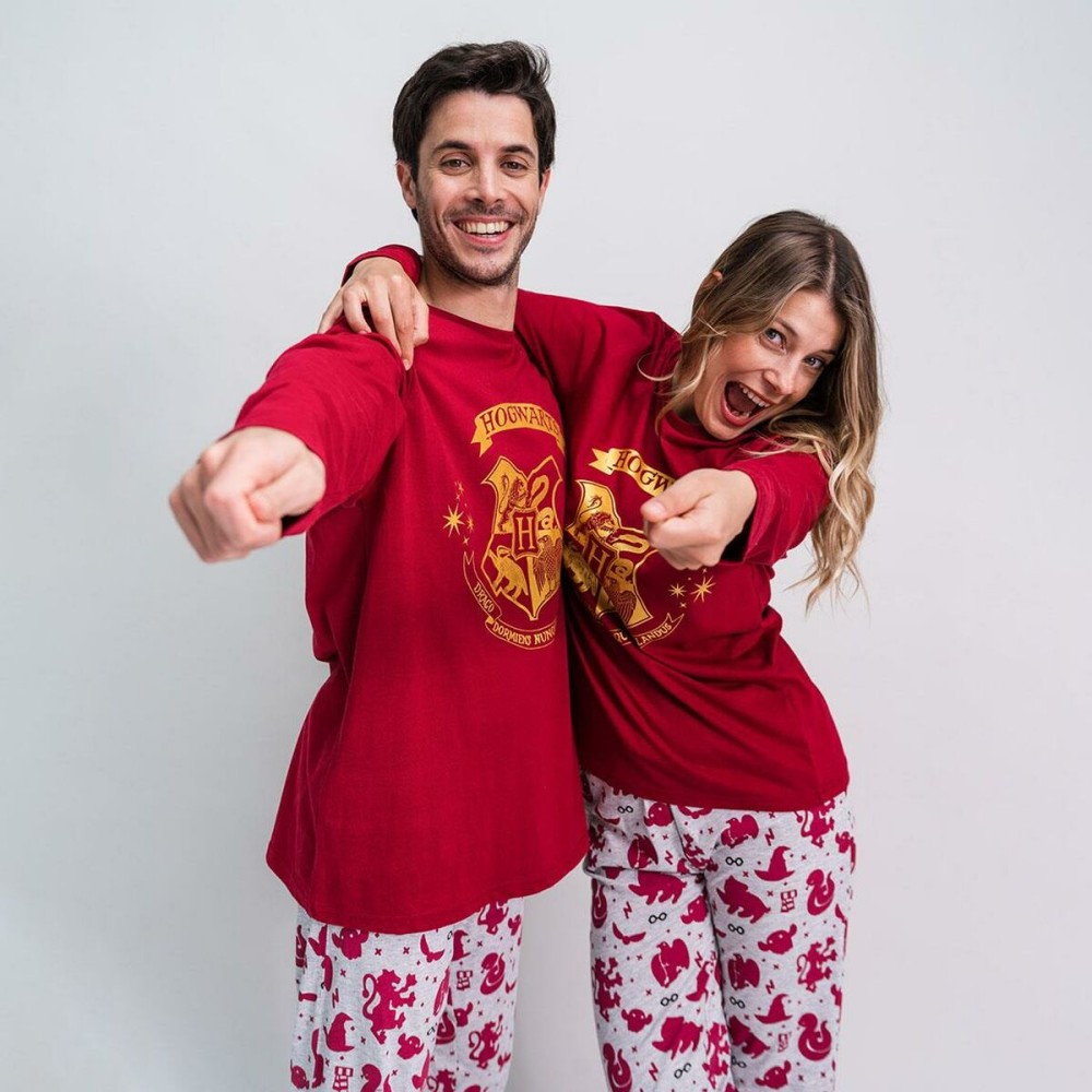 Pyjama Harry Potter Rouge (Adultes) Homme