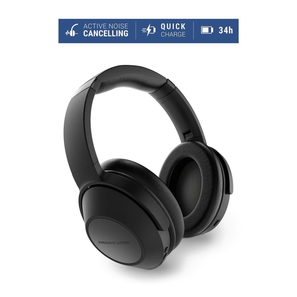 Wireless Headphones Energy Sistem 453078 Black