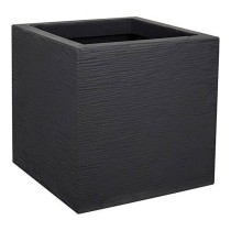 Pot EDA Rouge Anthracite Gris foncé Plastique Carré 5 cm