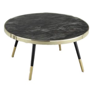 Centre Table DKD Home Decor Crystal Steel 82,5 x 82,5 x 40 cm