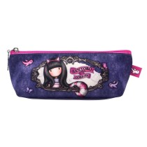 Trousse d'écolier Gorjuss Cheshire cat Rose Violet (22.3 x 8.8 x 5.7 cm)