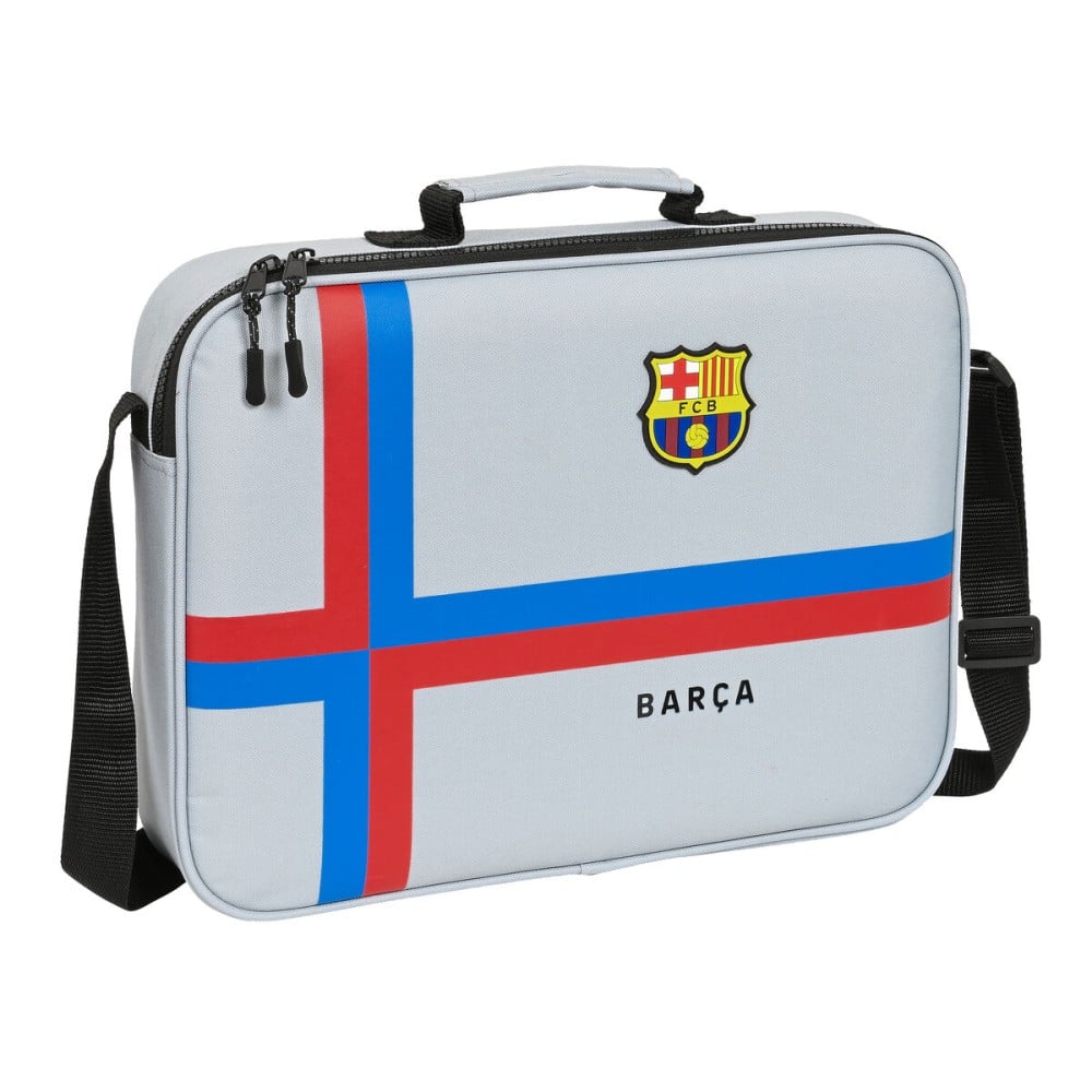 Schultasche F.C. Barcelona Grau (38 x 28 x 6 cm)