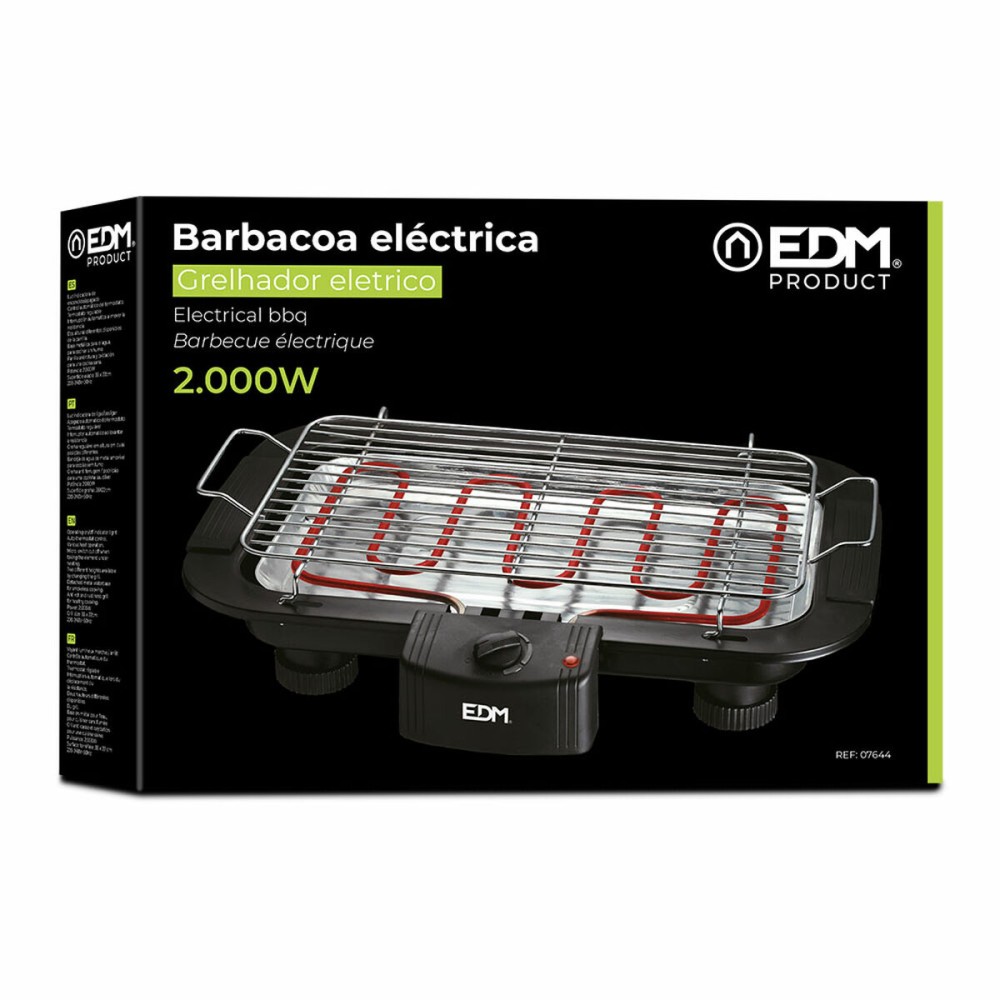 Electric Barbecue EDM 07644 2000 W