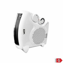 Chauffage EDM 07205 Blanc 1000 - 2000 W Compact