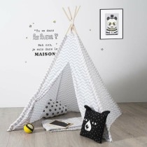 Magasin de campagne Atmosphera Chevron Étui Tipi (120 x 120 x 160 cm)