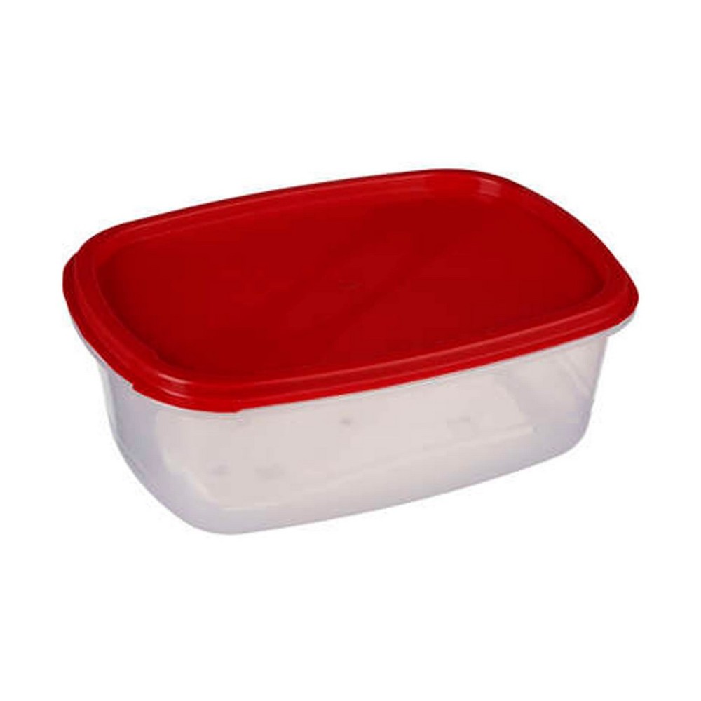 Set of 6 lunch boxes 5five Simply Smart polypropylene 300 ml 225 ml 175 ml 12,5 ml 0,3 g 245 ml Multicolour Rectangular