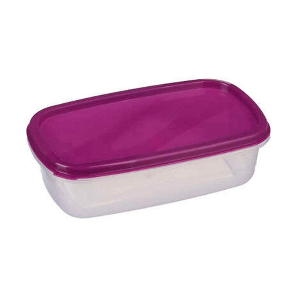 Set of 6 lunch boxes 5five Simply Smart polypropylene 300 ml 225 ml 175 ml 12,5 ml 0,3 g 245 ml Multicolour Rectangular