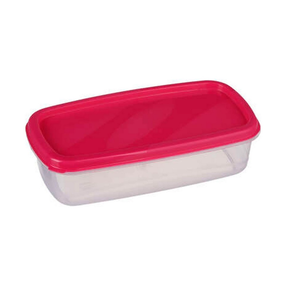 Set of 6 lunch boxes 5five Simply Smart polypropylene 300 ml 225 ml 175 ml 12,5 ml 0,3 g 245 ml Multicolour Rectangular