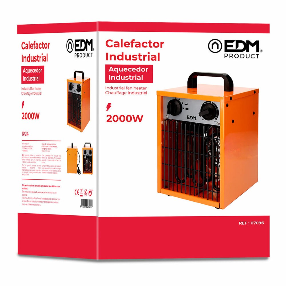 Industrial Heater EDM 07096 Industry Series Orange 2000 W