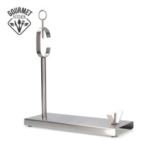 Stainless Steel Ham Stand (support for whole leg of ham) EDM Silver Metal Stainless steel Aluminium 40 x 16,5 x 42 cm