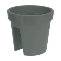 Plant pot for Railings Plastiken Green polypropylene