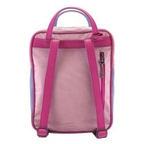 Rucksack Gorjuss Cheshire cat Rosa Lila (27 x 10 x 37 cm)