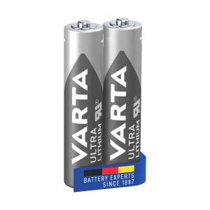 Batteries Varta Ultra Lithium 1,5 V (2 Unités)