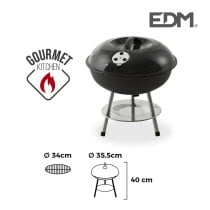 Barbecue EDM 73837 Noir