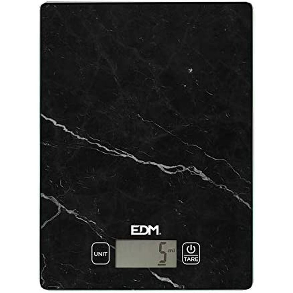 Küchenwaage EDM 07528 Schwarz 5 kg