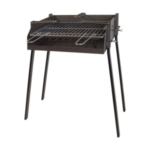 Kohlegrill mit Standbeinen Imex el Zorro Schwarz Metall 50 x 40 x 75 cm