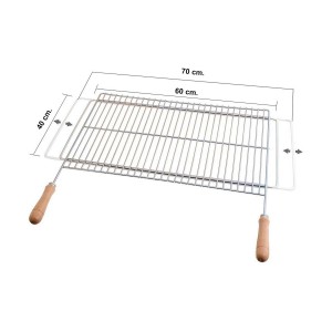 Grill Sauvic Verzinktes Stahlblech 60 x 40 cm