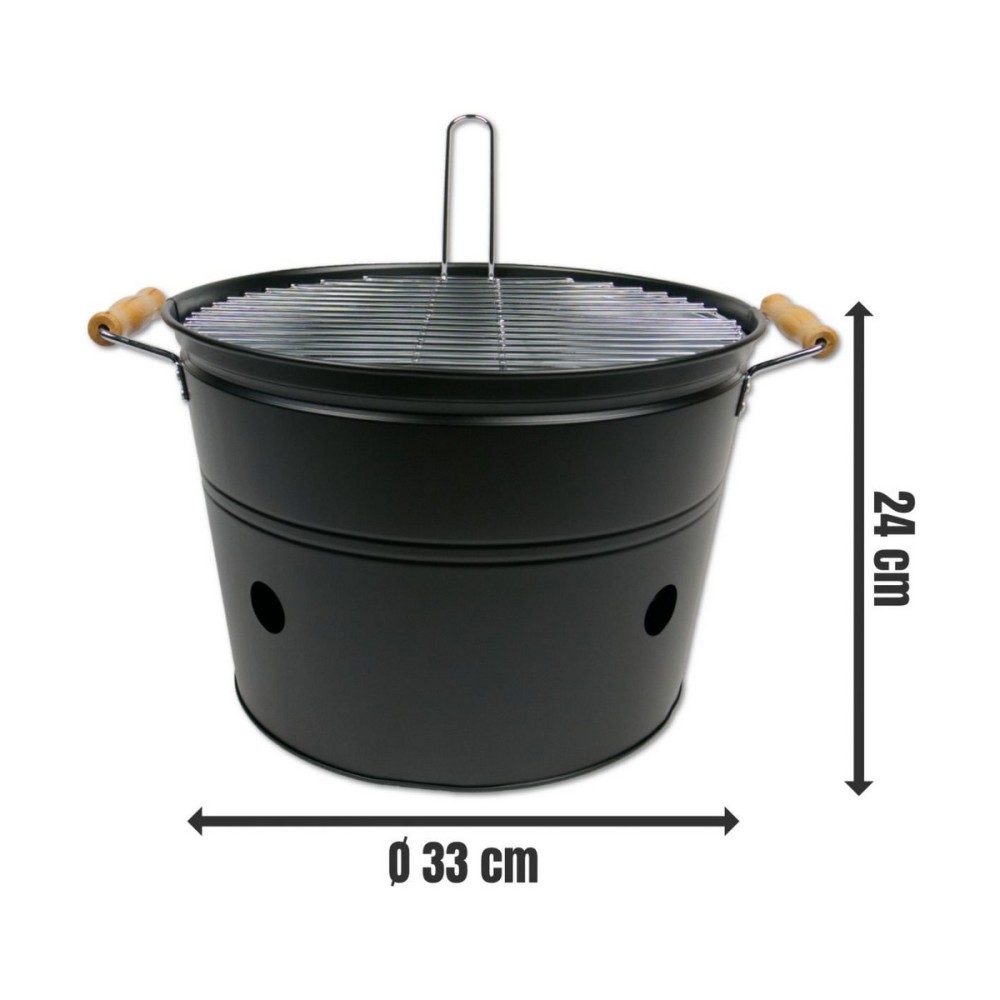 Barbecue Portable Zinc ø 32 cm