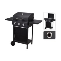 Gasgrill Vaggan 139 x 56,5 x 106 cm Schwarz